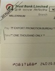 Pay-order for EPB Enrollment Certificate